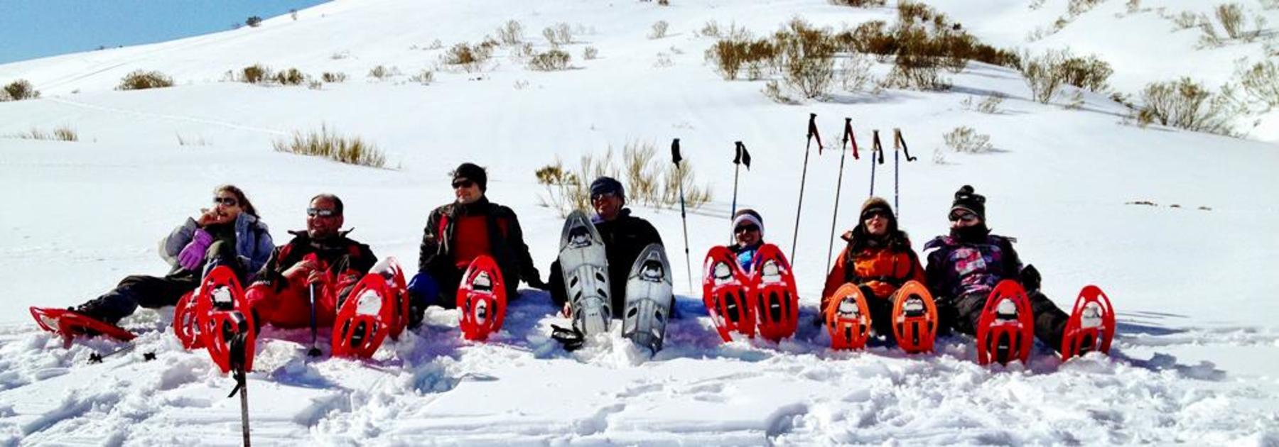 Rutas con raquetas de nieve
