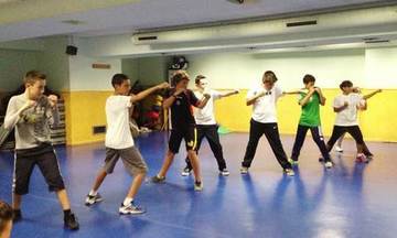 1º Entrenamiento de Kickboxing Infantil