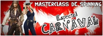 Masterclass de Spinning Especial Carnaval