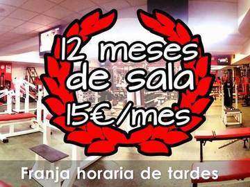 Oferta 12 meses Horario Tardes