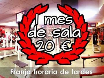 Oferta 1 mes Horario Tardes