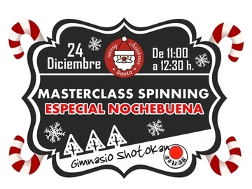 Masterclass Spinning Especial Nochebuena