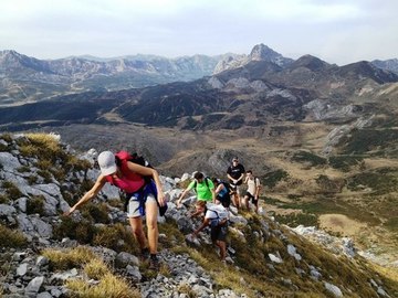 Peña del Viento (2.000 m.), la Rapaina (2.022 m.) y la Rapaona (1.974 m.)